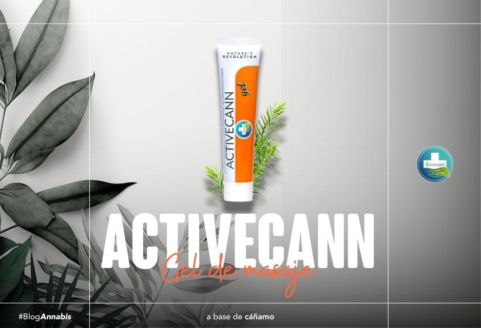 Activecann Gel de masaje a base de cáñamo